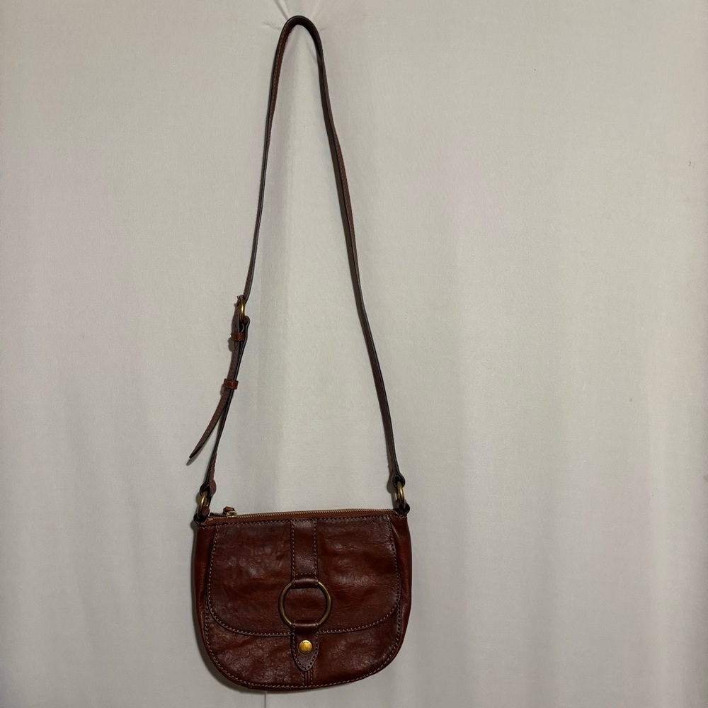 Frye llana Harness Leather Small Saddle Bag
Crossbody Brown Cognac - Picture 2 of 10
